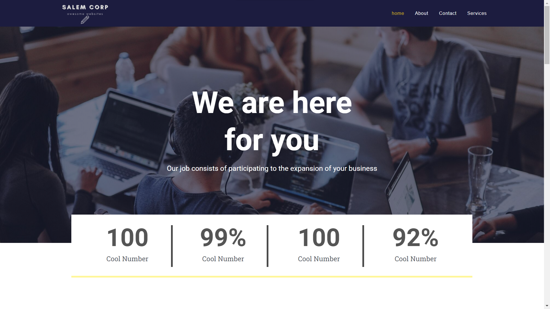 Site web de Corporate